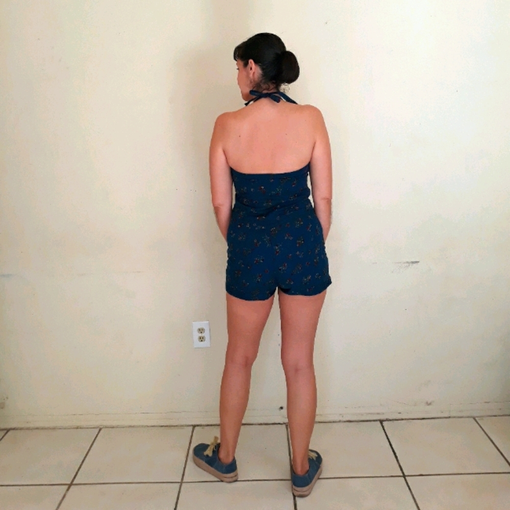 VTG HANDMADE BLUE ROMPER - Picture 12 of 12